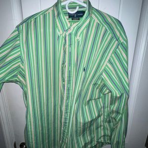 Green Ralph Lauren Polo Button-down XL